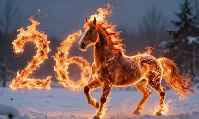 Новий рік Вогняного коня. Фото: Стіна