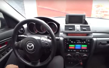 "Mazda 3 MPS". Фото: скриншот YouTube-видео.