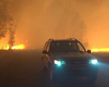 Пожары в Луганской области. Фото: скриншот Youtube