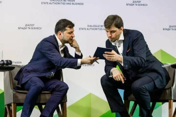 Владимир Зеленский и Алексей Гончарук