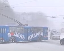 В Украине выпал первый снег. Фото: скриншот Youtube-видео
