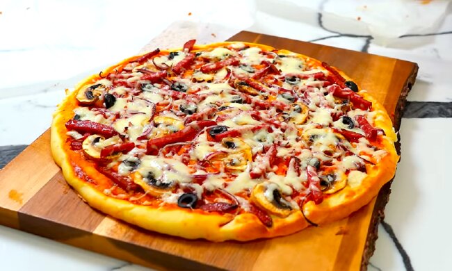 Пицца. Фото: YouTube