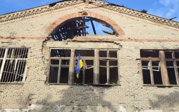 ВСУ. освободили в Донецкой области Благодатное  Фото: скриншот Facebook-видео