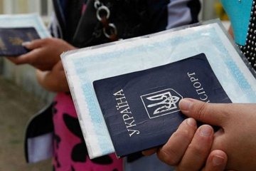 Паспорт Украины, фото из открытых источников