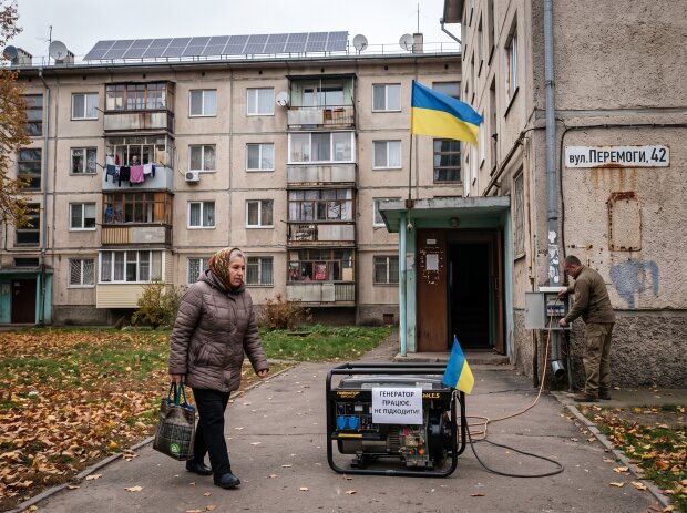 ОСББ багатоповерхівка генератор сонячні панелі