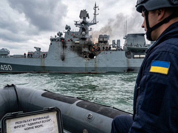 фрегат Адмірал Ессен ураження