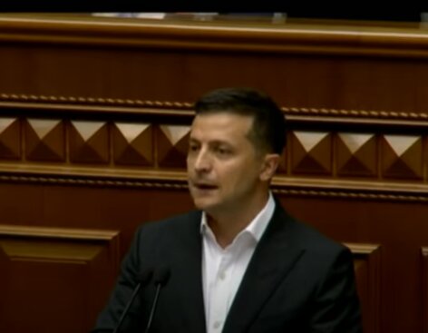 Владимир Зеленский. Фото: скриншот YouTube