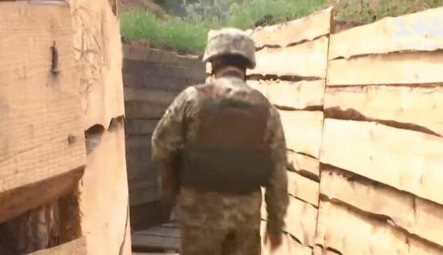 Український військовий. Фото: скріншот YouTube-відео