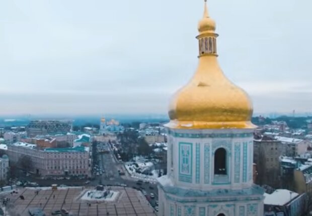 Софійський собор. Фото: скріншот YouTube-відео