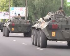 Військова техніка в білорусі. Фото: скріншот YouTube-відео