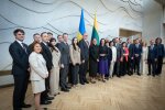 Юлія Свириденко під час візиту до Литви