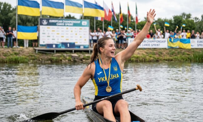 Людмила Лузан каное чемпіонат Європи золото