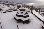 Деревянная церковь. Фото: скриншот YouTube-видео