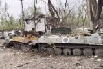Разбитая техника рф. Фото: скриншот Telegram-видео