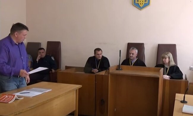 Судове засідання. Фото: скріншот відео YouTube