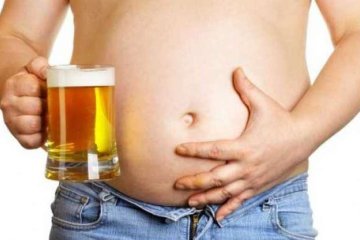 Пивной животик