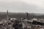 Обломки от самолета рф. Фото: скриншот YouTube-видео