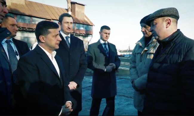 Зеленский проведал селян
