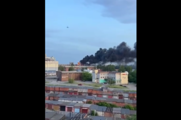 На россии беспилотники разбили стратегический завод - видео. Фото: Telegram