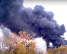 Взрыв в Донецке. Фото: YouTube, скрин