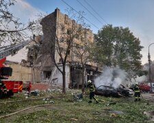 Атака на Черкаси Фото: ДСНС України