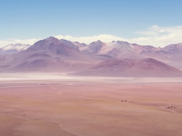 Пустеля Атакама. Фото: скріншот YouTube