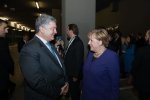 Петр Порошенко и Ангела Меркель