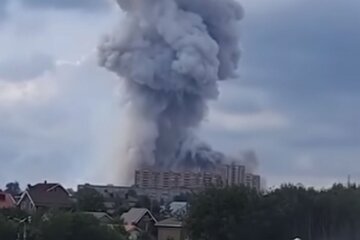 Вибух. Фото: скріншот YouTube-відео