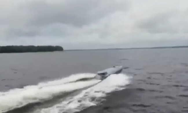 Морський дрон. Фото: скріншот YouTube-відео