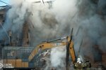 Наслідки російської атаки на Київ, рятувальники на місці