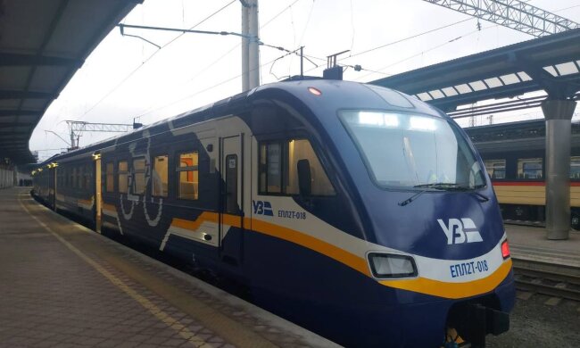 Электричка. Фото: Telegram