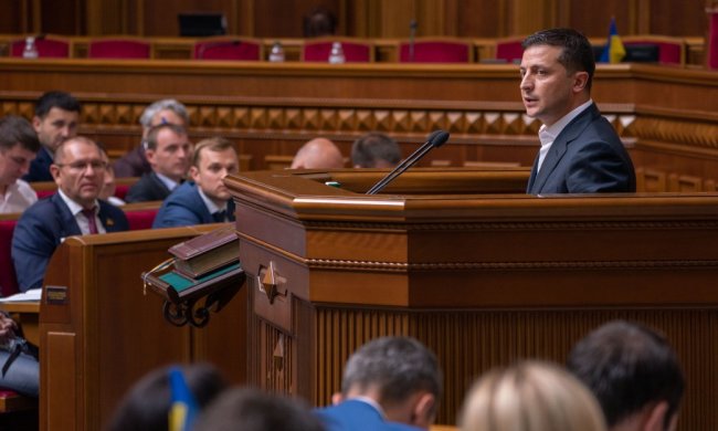 Владимир Зеленский в Раде