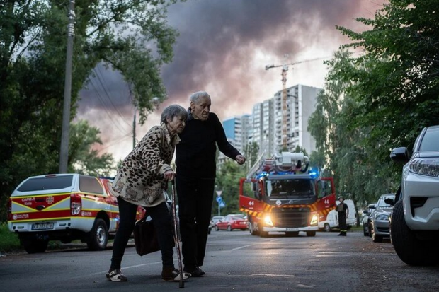 Киев частично разрушен, проезд по городу перекрыт - сколько было прилетов