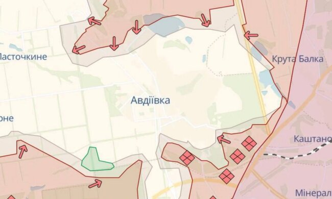 Карта. Фото: Телеграмканал ЦАПЛІЄНКО_UKRAINE FIGHTS
