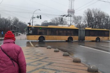 Громадський транспорт. Фото: Стіна