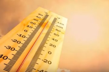 Небывалая жара в марте. Фото: скриншот YouTube