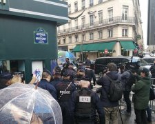 Центр Парижа заблокирован, фото: Обозреватель