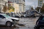 Ракетный удар по Киеву. Фото: Telegram
