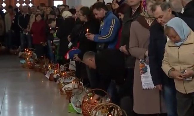 Празднование Пасхи. Фото: скрин youtube