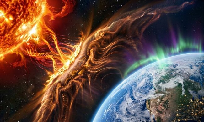 Магнітна буря, геомагнітні коливання, магнітуда бурі. Фото: Telegram