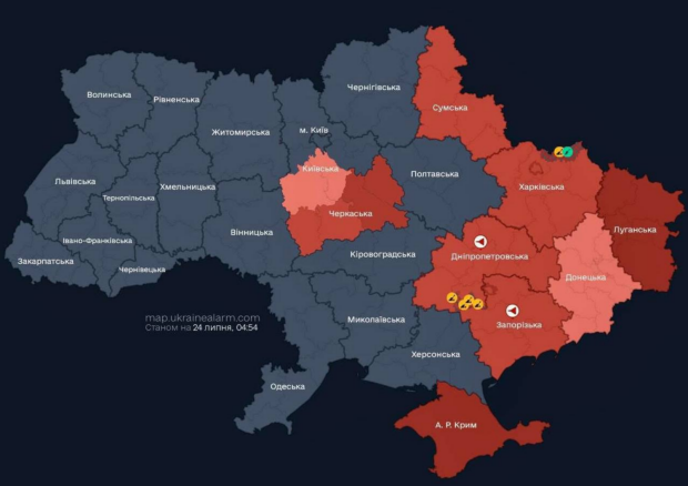 З сьогоднішнього дня тривогу на Київщині оголошуватимуть по-новому