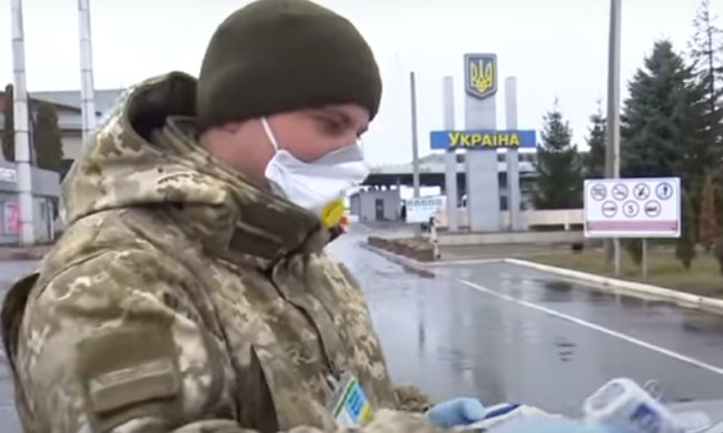 Пункт пропуска на границе. Фото: скриншот YouTube
