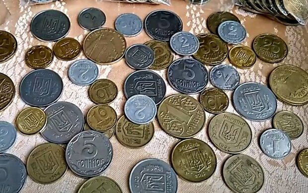 Монети України. Фото: скріншот Youtube-відео