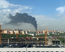 Пожежа у москві. Фото: Telegram