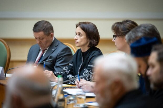 Представники Всеукраїнської ради церков і релігійних організацій під час зустрічі з Юлією Свириденко