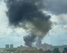 Пожар в Москве. Фото: скриншот YouTube