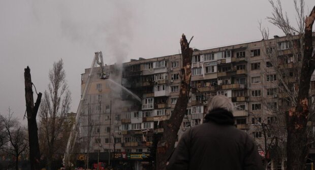 Спасатели показали реальные разрушения в Киеве, такого ада ещё не было