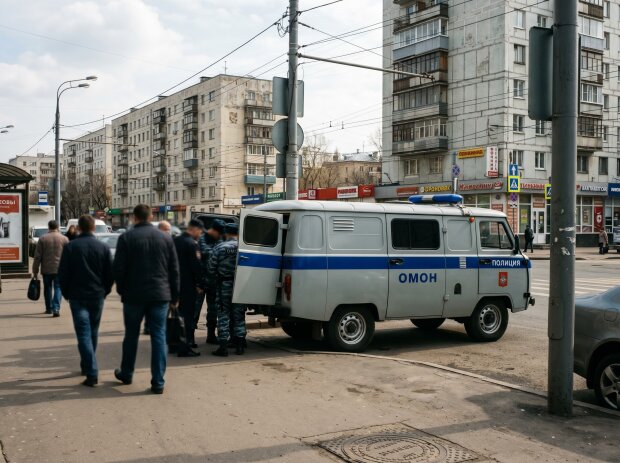 москва автозак поліція затримання