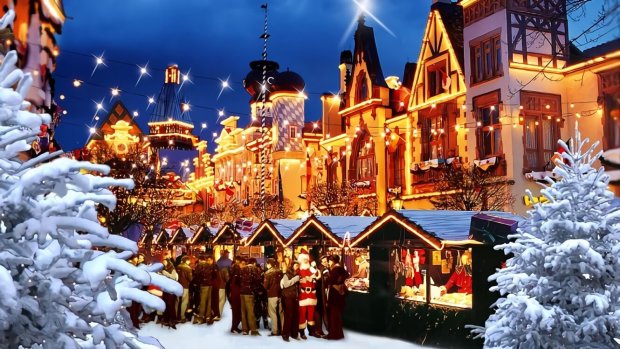 Рождественский городок. Фото 112.ua