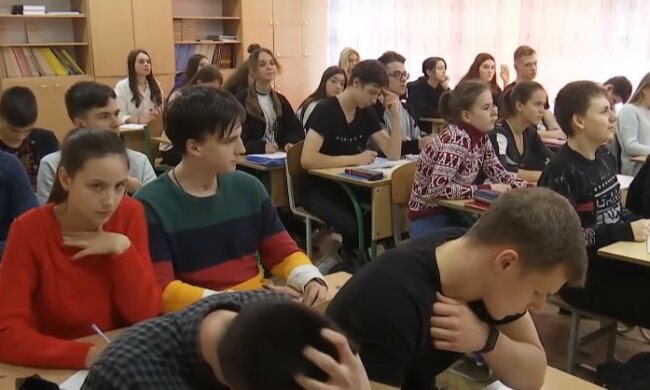 Школа в Украине. Фото: YouTube, скрин